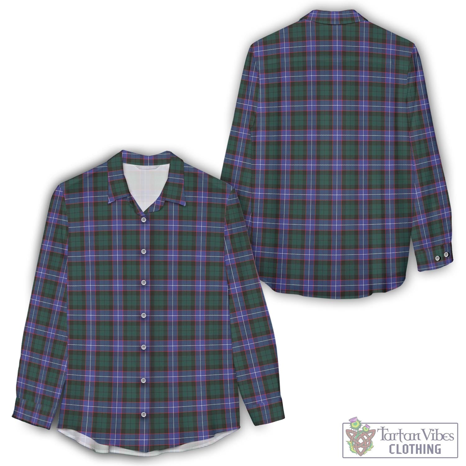 Guthrie Modern Tartan Womens Casual Shirt