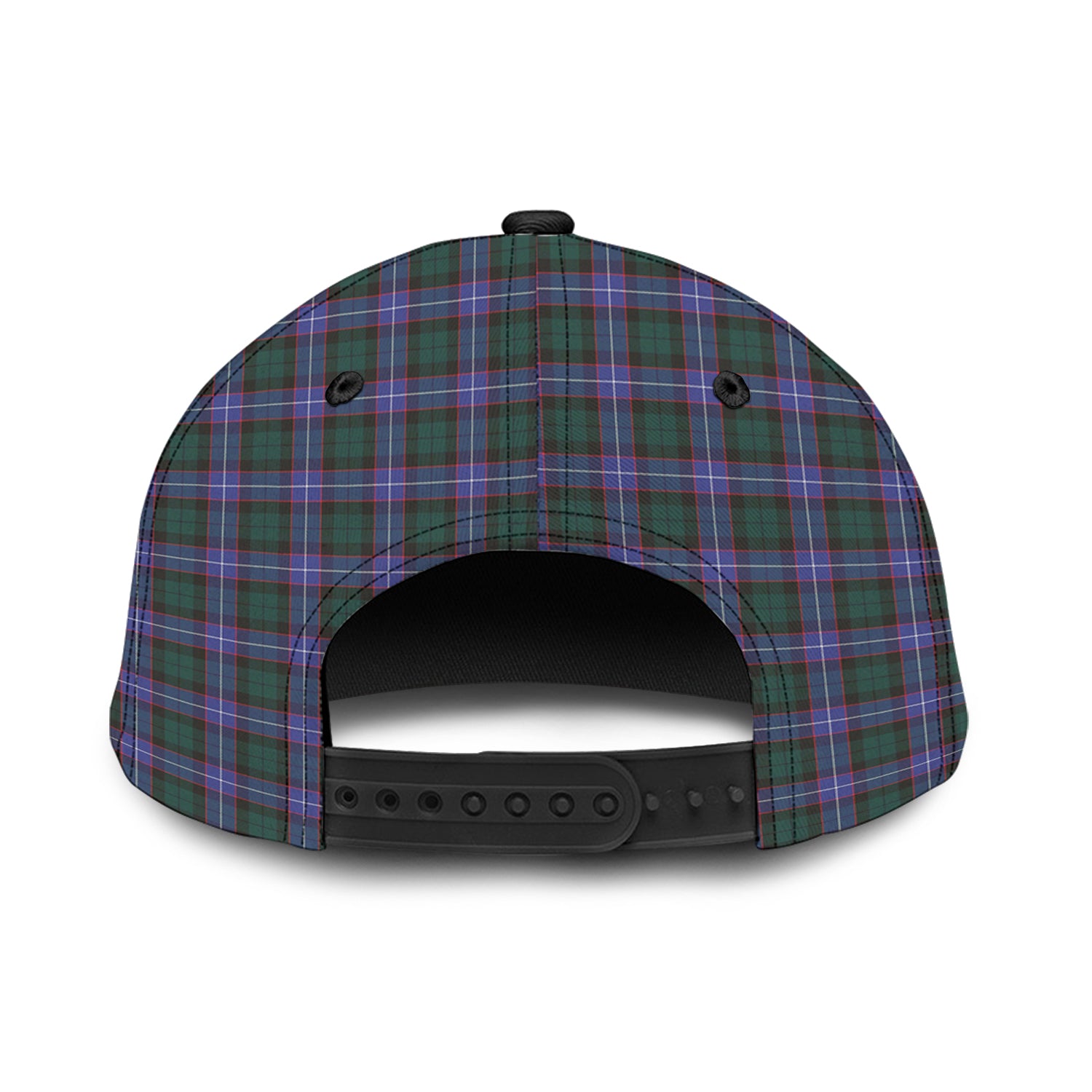 Guthrie Modern Tartan Classic Cap with Family Crest - Tartan Vibes Clothing