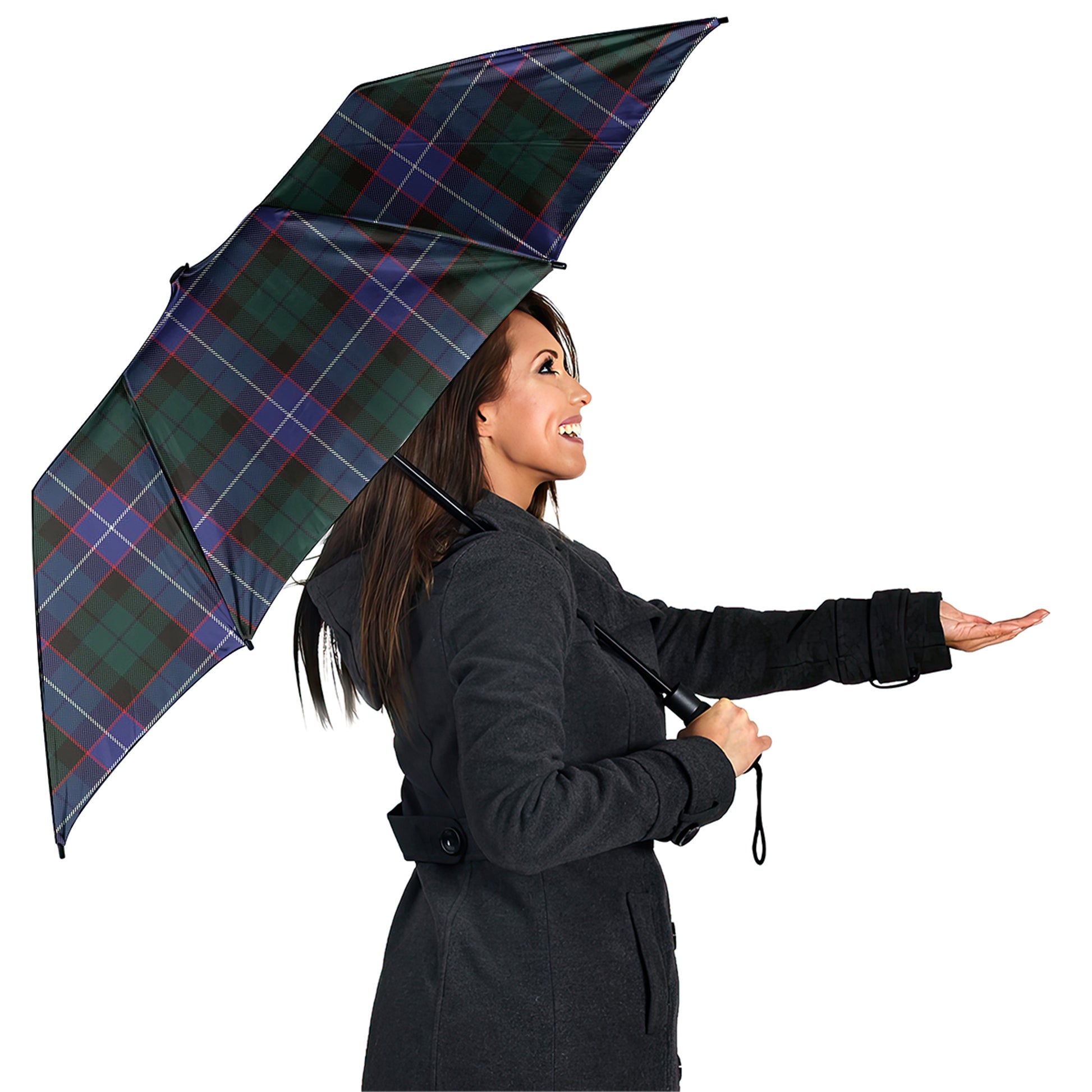 Guthrie Modern Tartan Umbrella - Tartanvibesclothing