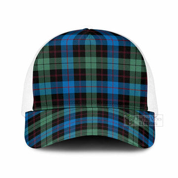 Guthrie Tartan Mesh Trucker Cap One Size (Adjustable) White - Tartan Vibes Clothing