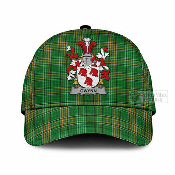 Gwynn Irish Clan Tartan Classic Cap with Coat of Arms