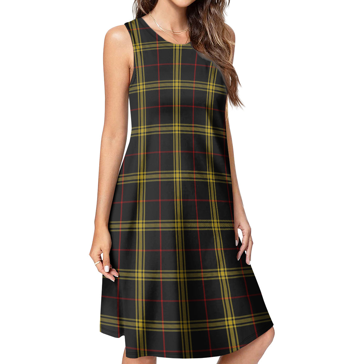 Gwynn Tartan Womens Casual Dresses - Tartanvibesclothing