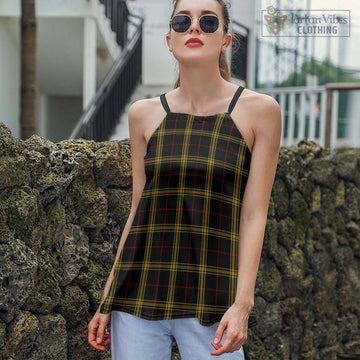 Gwynn Tartan Loose Halter Neck Camisole