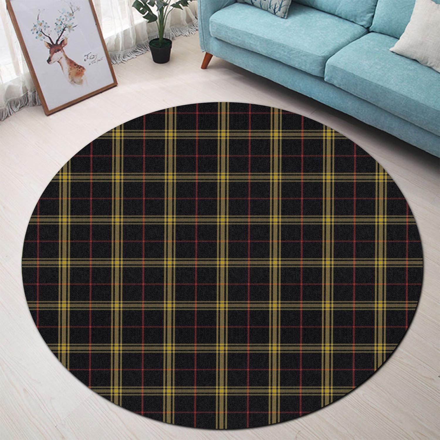 gwynn-tartan-round-rug