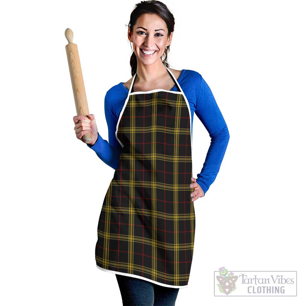 Gwynn Tartan Apron White - Tartan Vibes Clothing