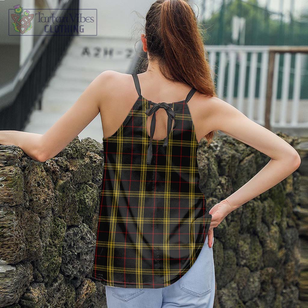 Tartan Vibes Clothing Gwynn Tartan Loose Halter Neck Camisole