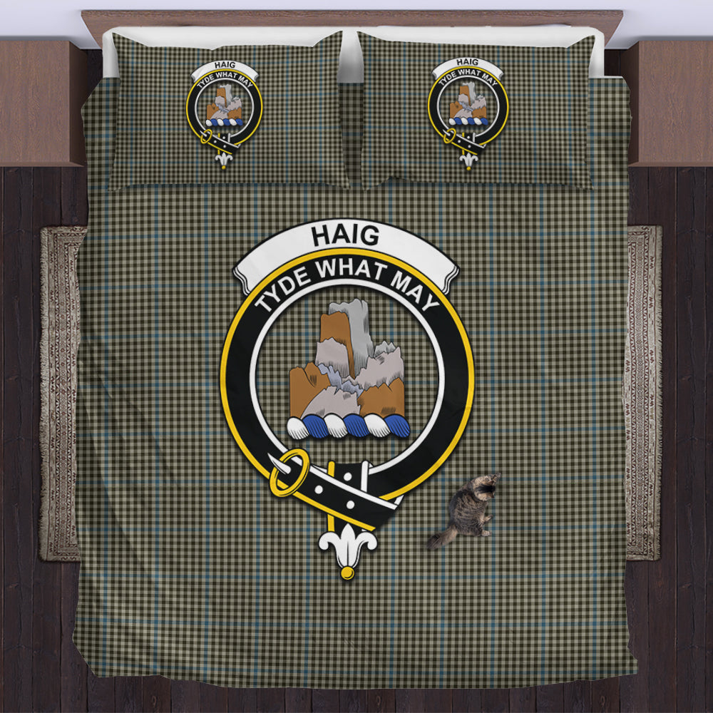 haig-tartan-bedding-set-with-family-crest