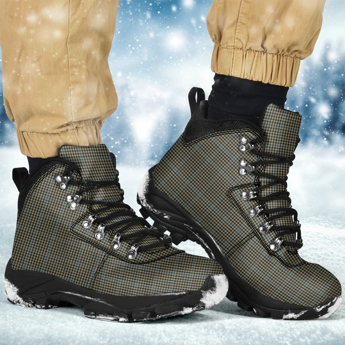 Haig Tartan Alpine Boots - Tartanvibesclothing