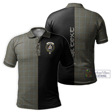 Haig Tartan Polo Shirt with Family Crest and Half Of Me Style