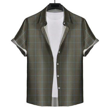 Haig Tartan Short Sleeve Button Down Shirt