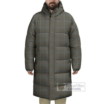 Haig Tartan Long Down Jacket