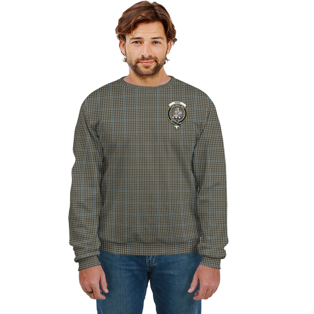 Haig Tartan Sweatshirt with Family Crest Unisex - Tartan Vibes Clothing