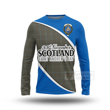 Haig Family Crest Tartan Long Sleeve T-Shirt Celebrate Saint Andrew's Day in Style