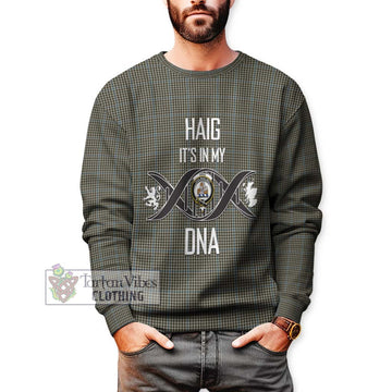 Haig Tartan Sweatshirt with Family Crest DNA In Me Style