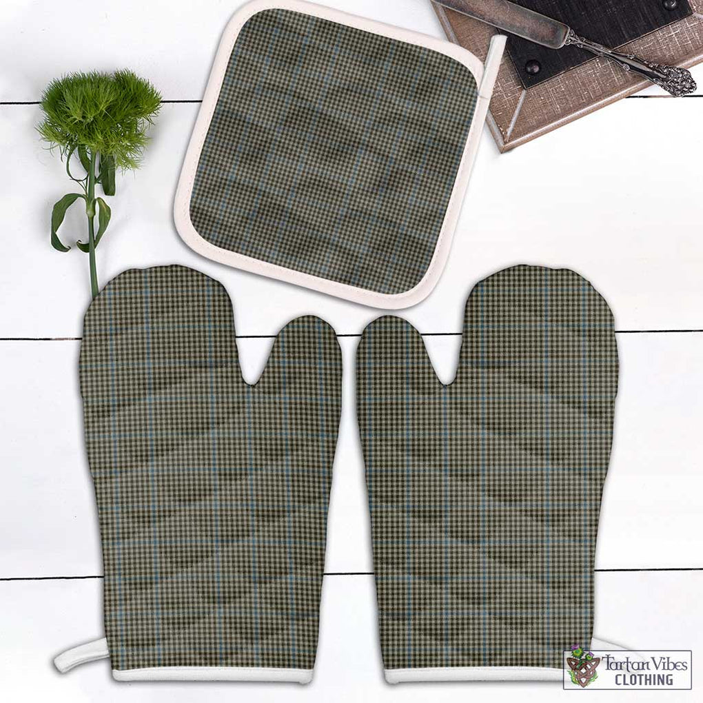 Haig Tartan Combo Oven Mitt & Pot-Holder Combo 1 Oven Mitt & 1 Pot-Holder White - Tartan Vibes Clothing