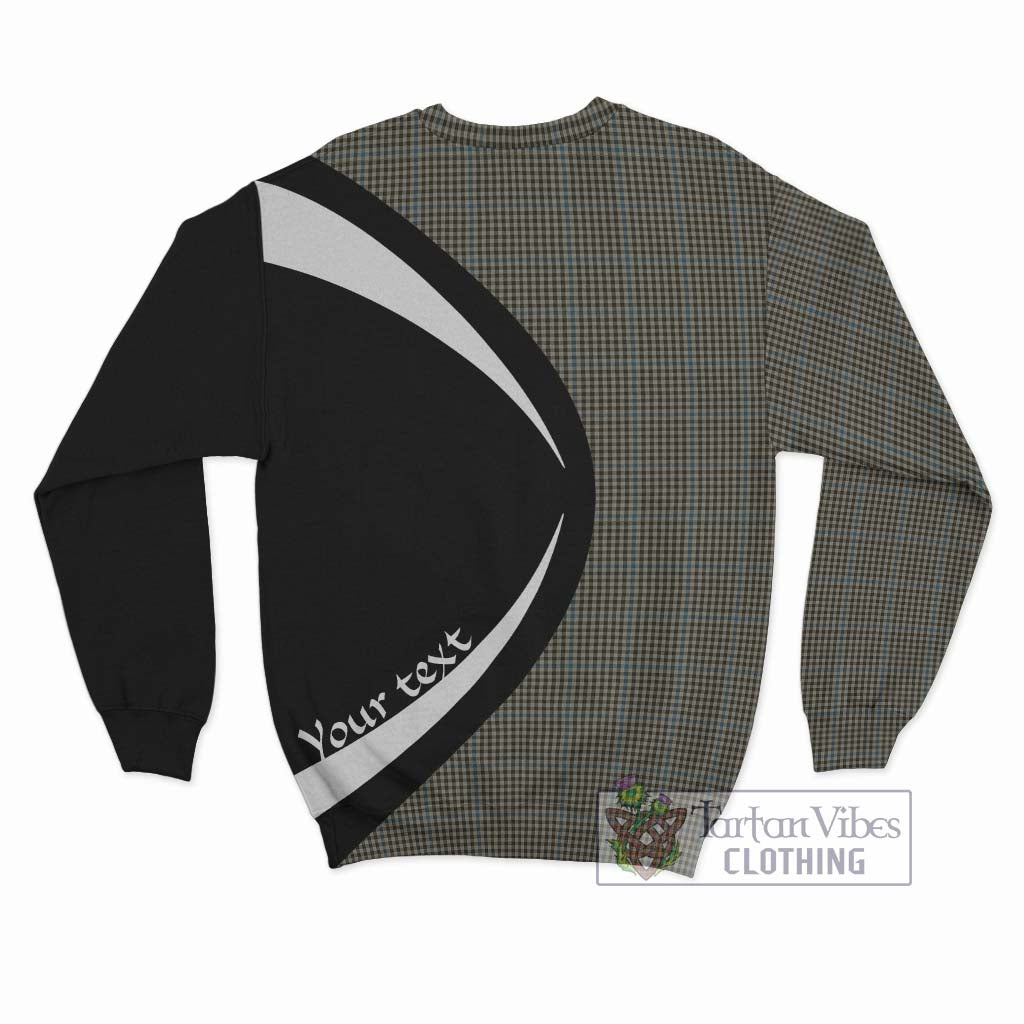 Haig Tartan Sweatshirt with Family Crest Circle Style - Tartan Vibes Clothing