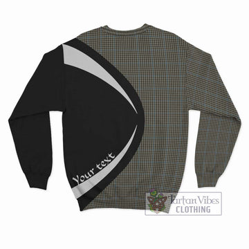 Haig Tartan Sweatshirt with Family Crest Circle Style