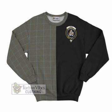 Haig Tartan Sweatshirt with Family Crest and Half Of Me Style