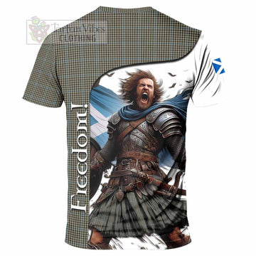 Haig Crest Tartan T-Shirt Inspired by the Freedom of Scottish Warrior