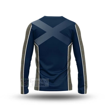 Haig Tartan Long Sleeve T-Shirt with Family Crest and Scottish Thistle Vibes Sport Style