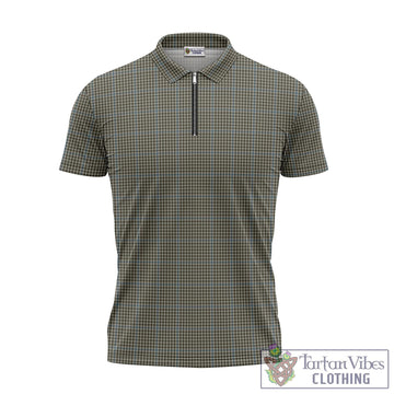 Haig Tartan Zipper Polo Shirt