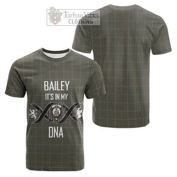 Haig Tartan Cotton T-shirt with Family Crest DNA In Me Style