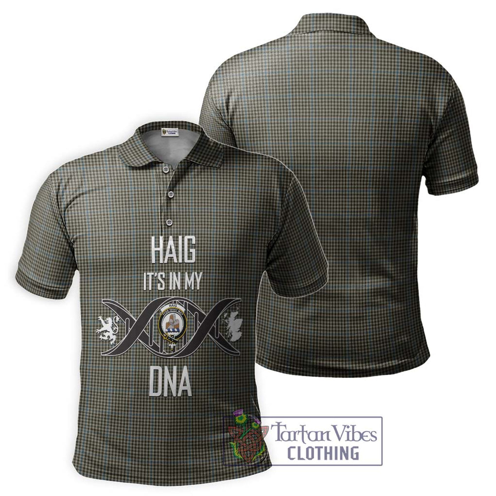 Haig Tartan Polo Shirt with Family Crest DNA In Me Style - Tartanvibesclothing Shop