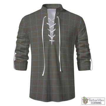 Haig Tartan Men's Scottish Traditional Jacobite Ghillie Kilt Shirt