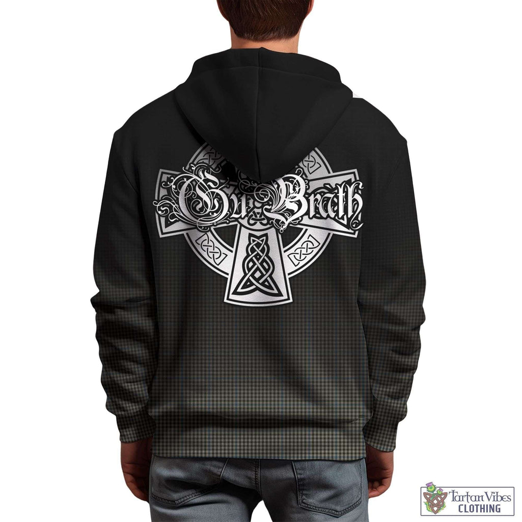 Tartan Vibes Clothing Haig Tartan Hoodie Featuring Alba Gu Brath Family Crest Celtic Inspired