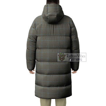 Haig Tartan Long Down Jacket