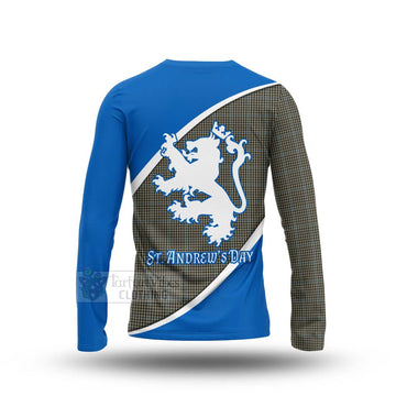 Haig Family Crest Tartan Long Sleeve T-Shirt Celebrate Saint Andrew's Day in Style