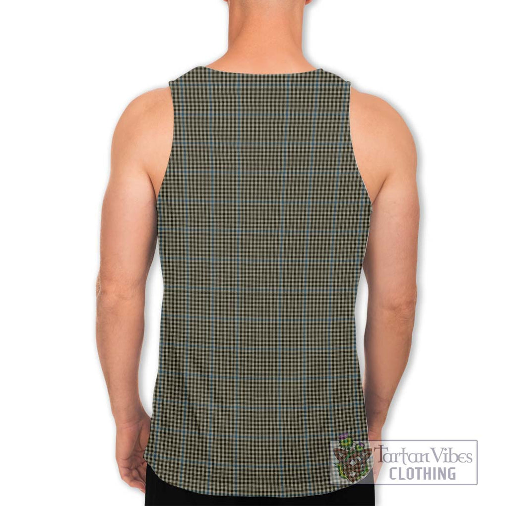 Haig Tartan Men's Tank Top with Family Crest DNA In Me Style - Tartanvibesclothing Shop