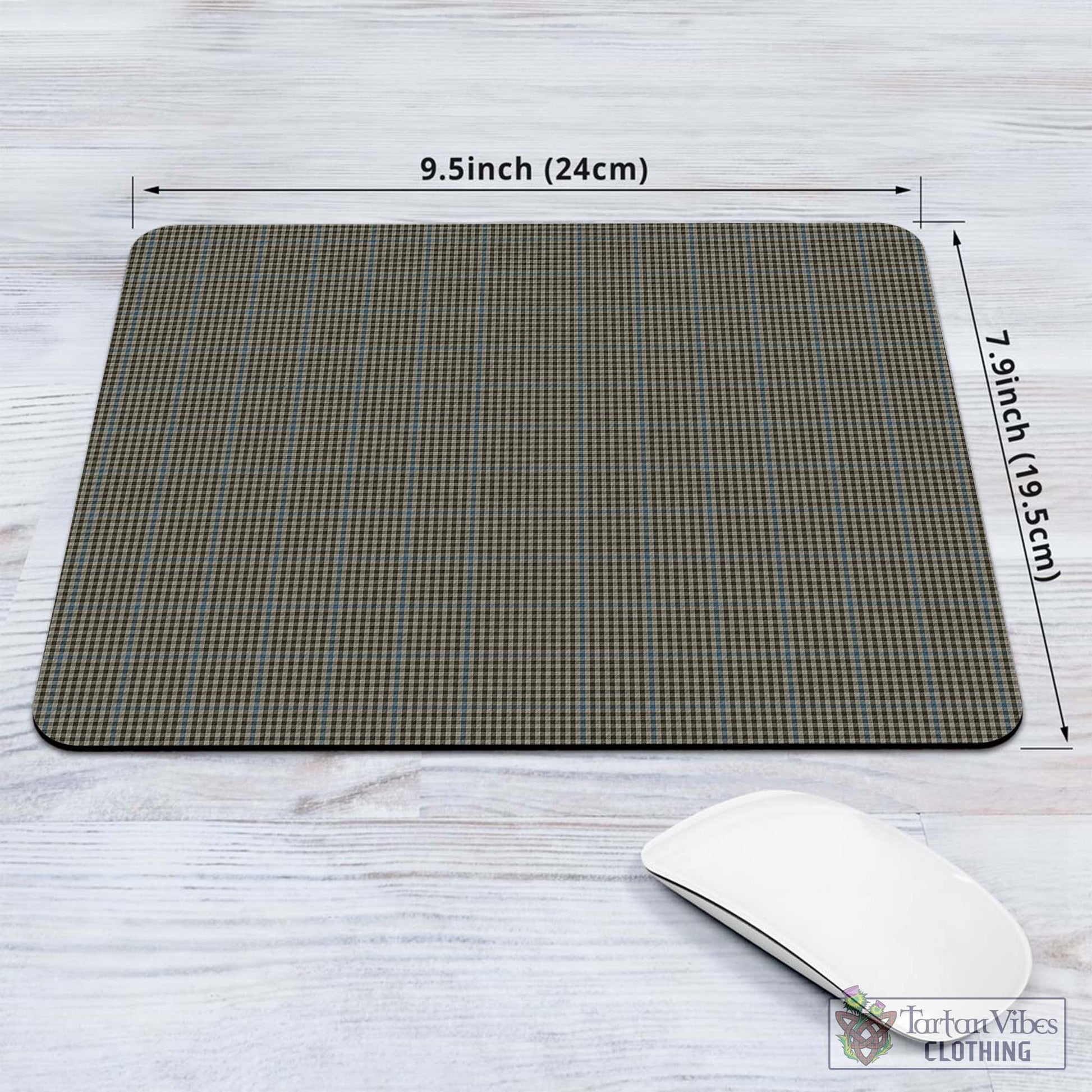 Tartan Vibes Clothing Haig Tartan Mouse Pad