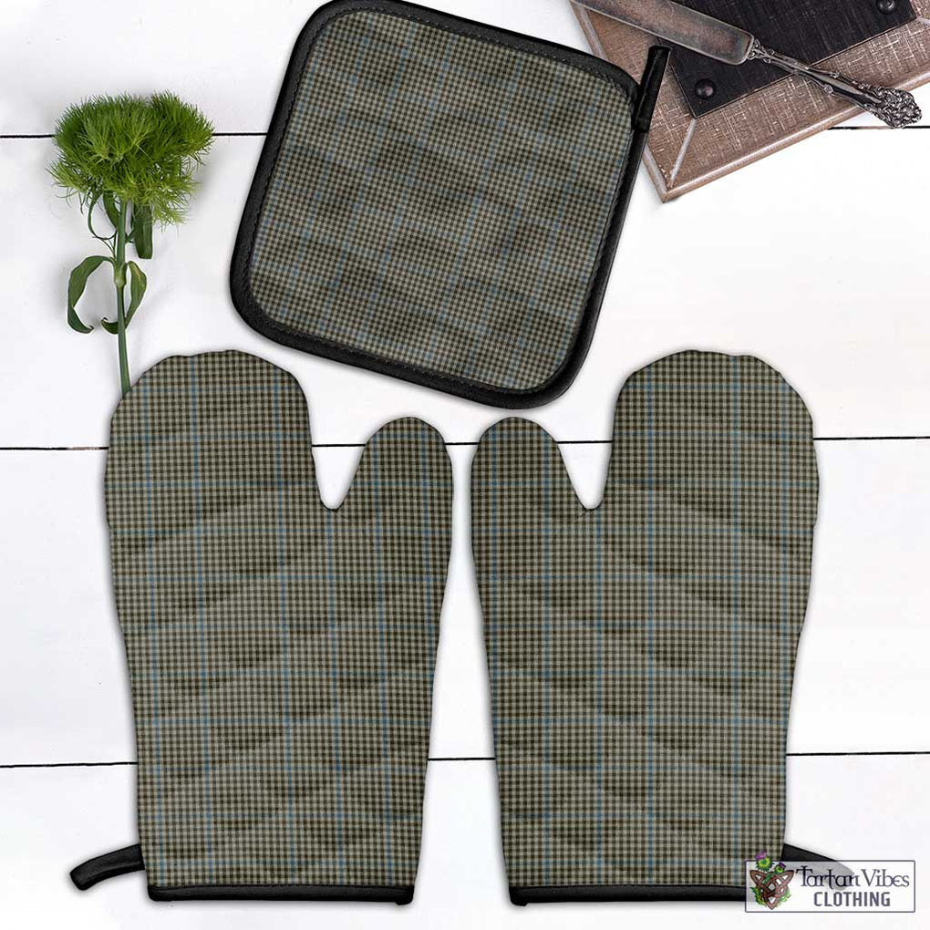 Haig Tartan Combo Oven Mitt & Pot-Holder Combo 1 Oven Mitt & 1 Pot-Holder Black - Tartan Vibes Clothing