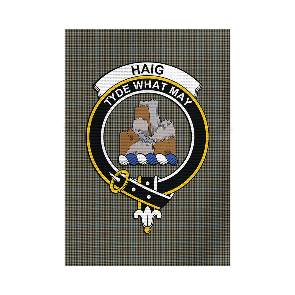 Haig Tartan Flag with Family Crest - Tartan Vibes Clothing