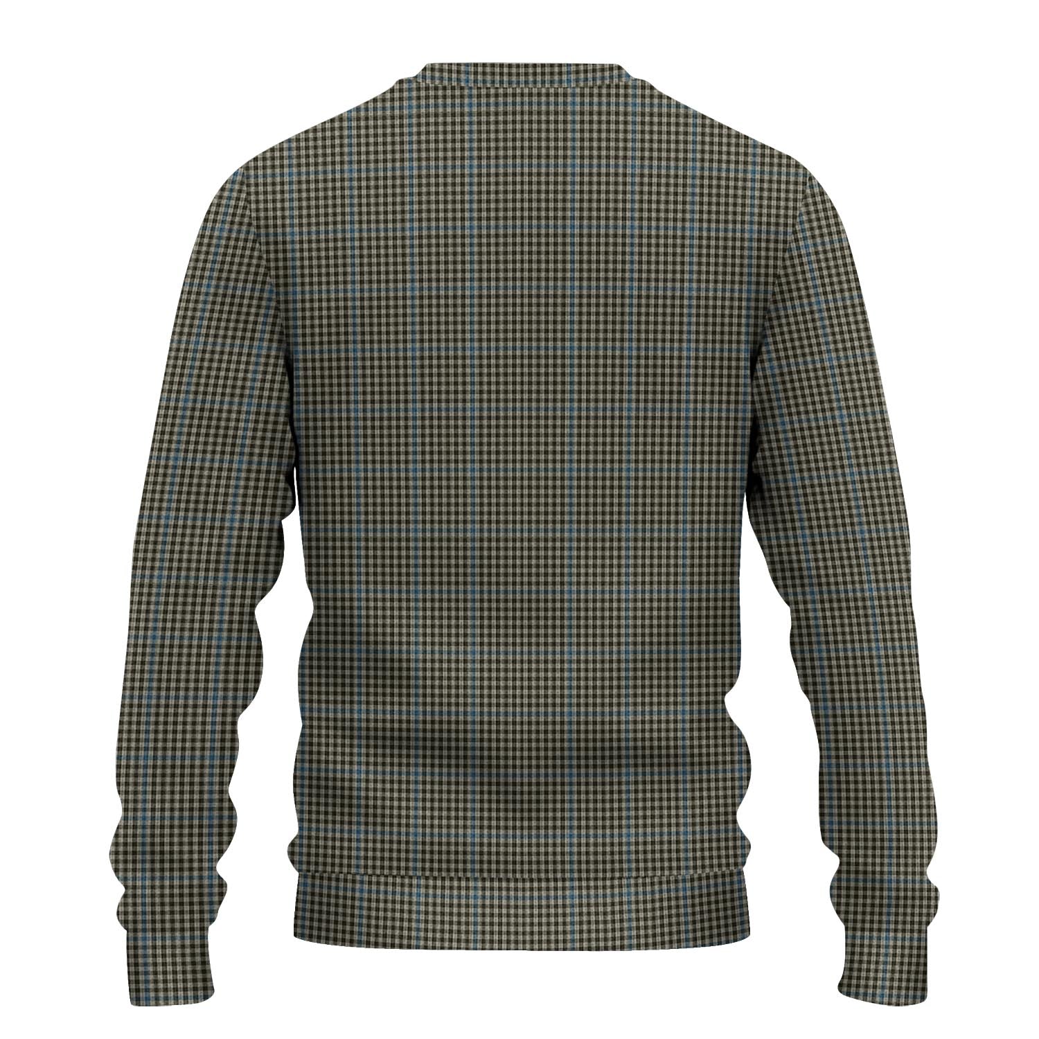 Haig Tartan Knitted Sweater with Family Crest - Tartanvibesclothing