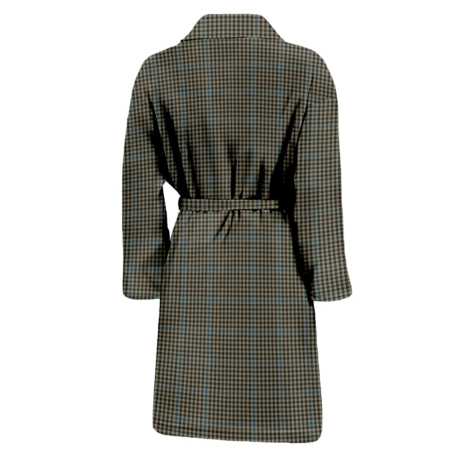 Haig Tartan Bathrobe with Family Crest - Tartan Vibes Clothing