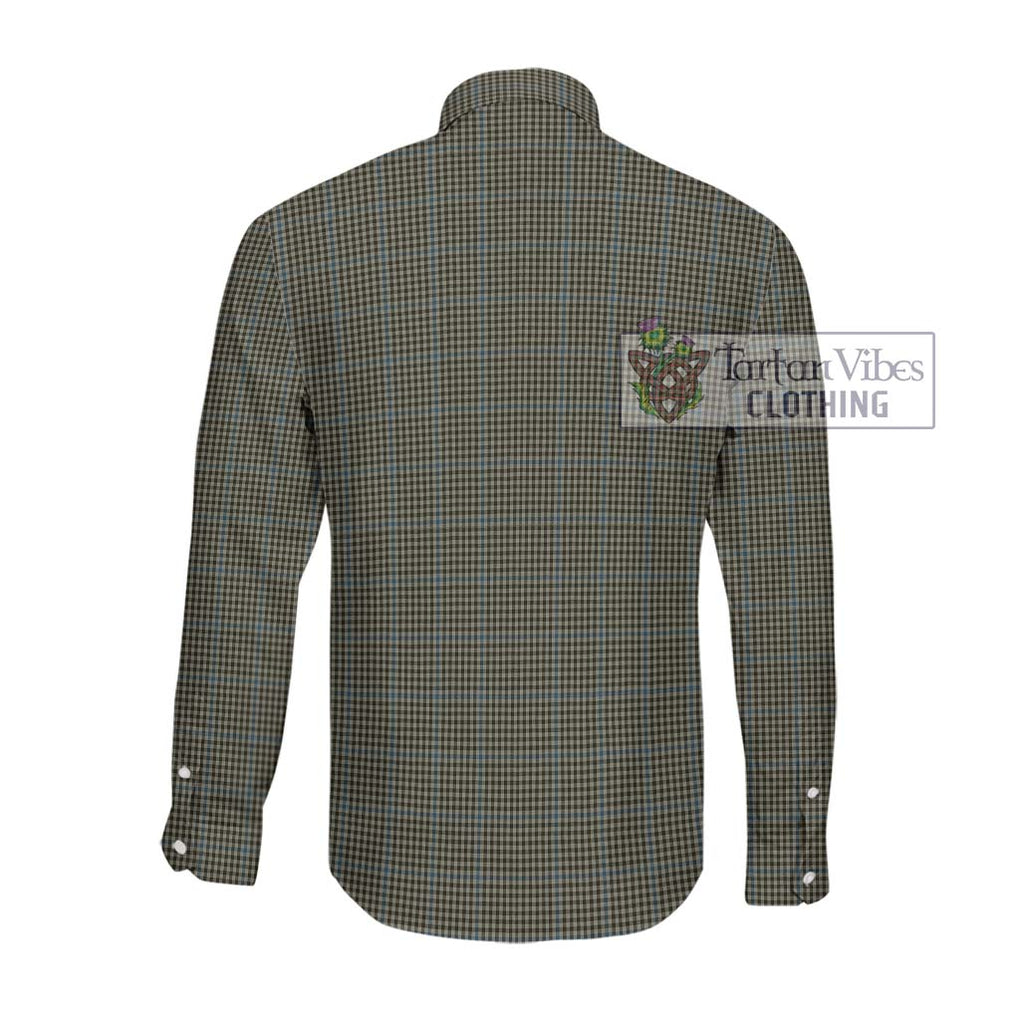 Haig Tartan Long Sleeve Button Shirt with Family Crest DNA In Me Style - Tartanvibesclothing Shop