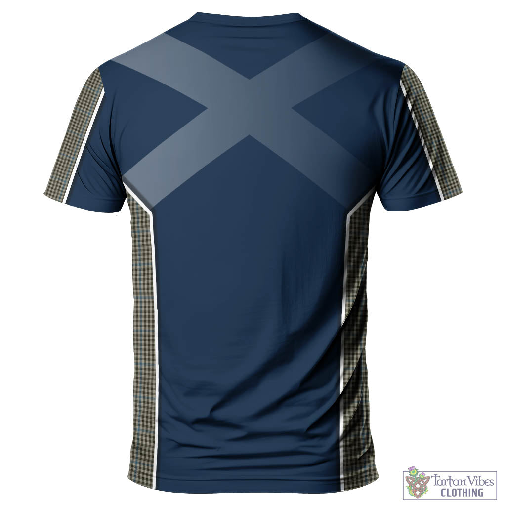 Tartan Vibes Clothing Haig Tartan T-Shirt with Family Crest and Lion Rampant Vibes Sport Style