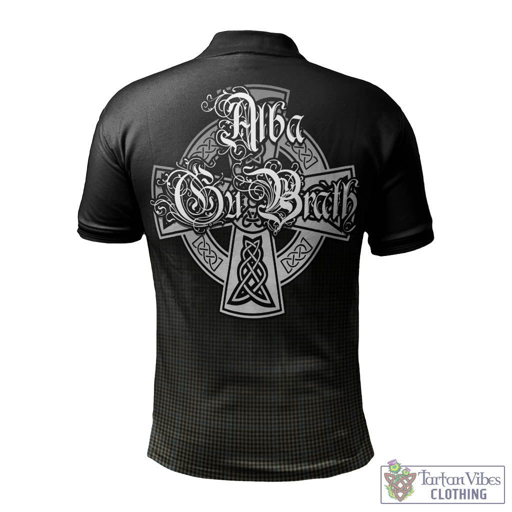 Tartan Vibes Clothing Haig Tartan Polo Shirt Featuring Alba Gu Brath Family Crest Celtic Inspired