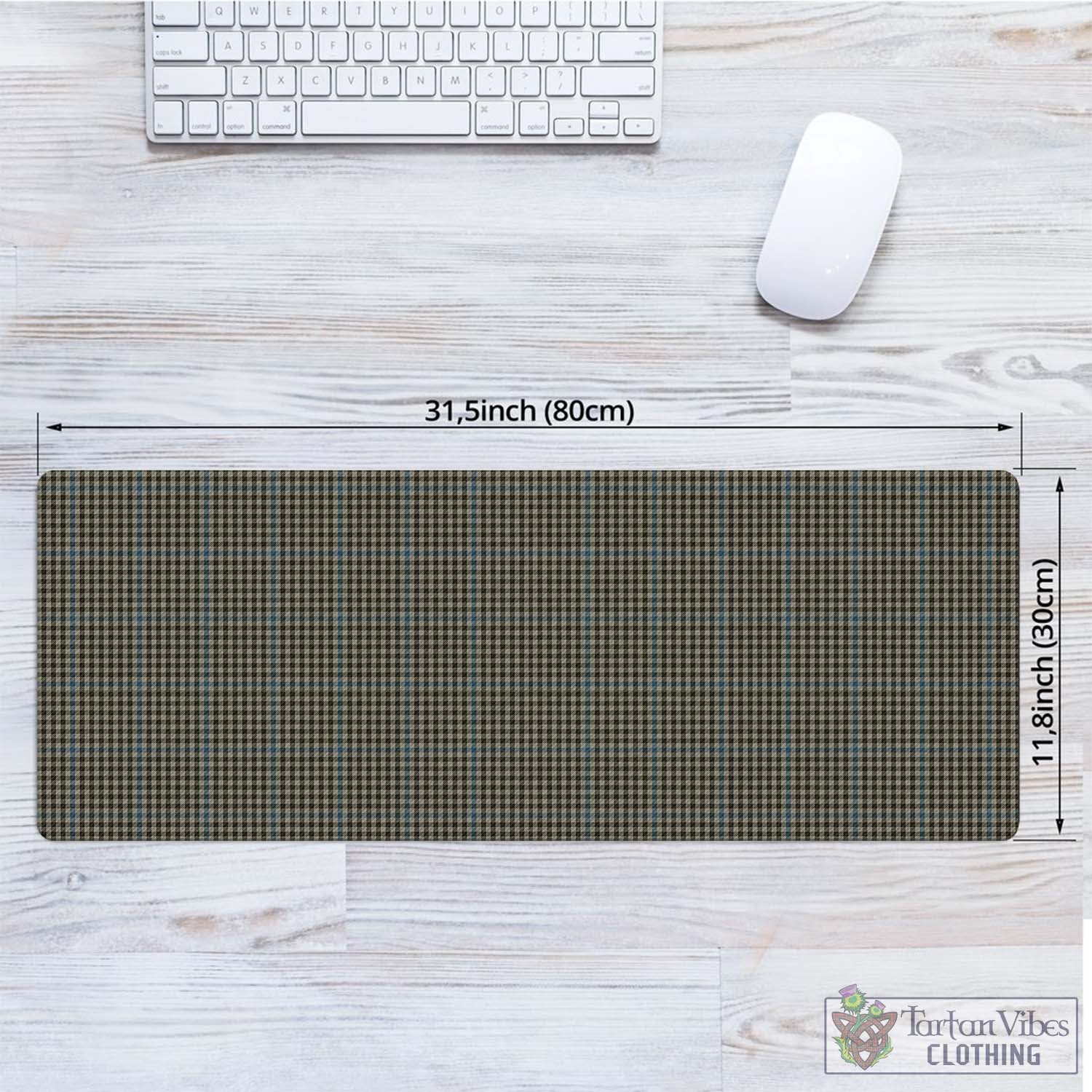 Tartan Vibes Clothing Haig Tartan Mouse Pad