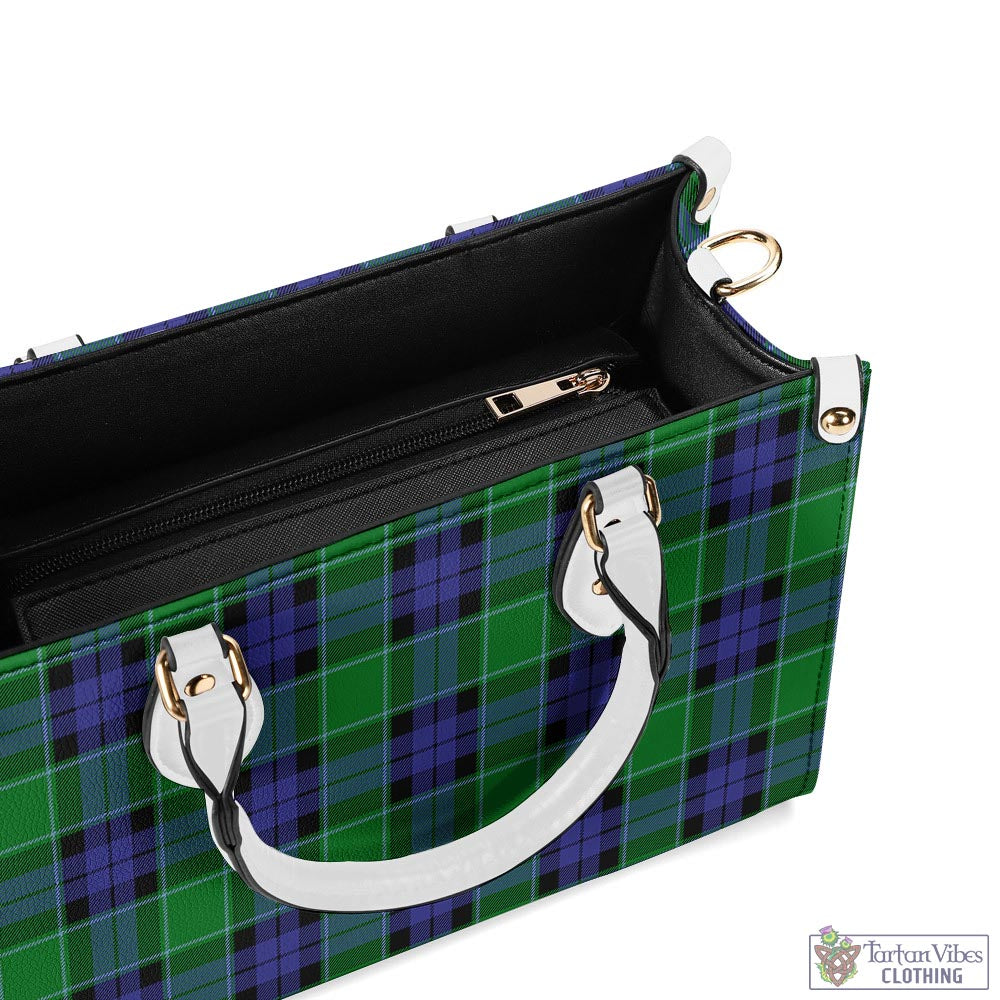 Tartan Vibes Clothing Haldane Tartan Luxury Leather Handbags