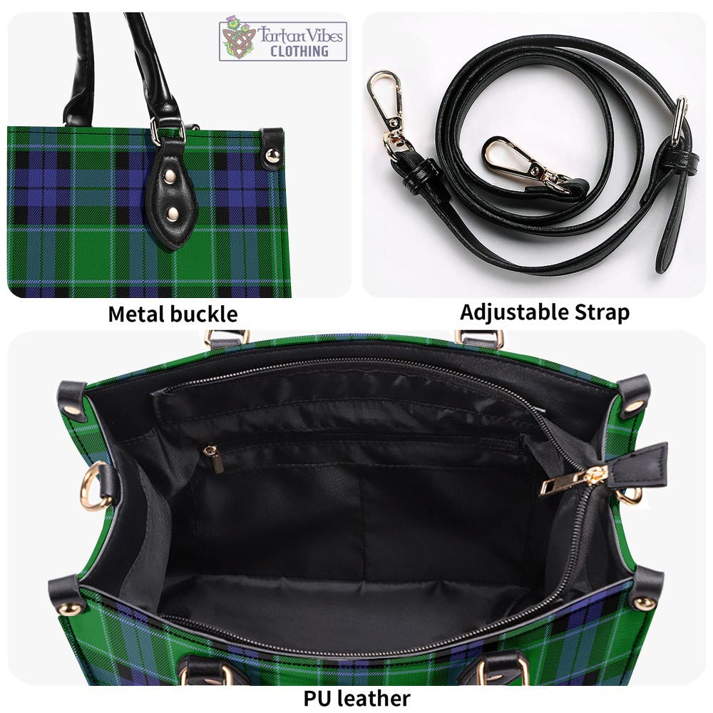 Tartan Vibes Clothing Haldane Tartan Luxury Leather Handbags