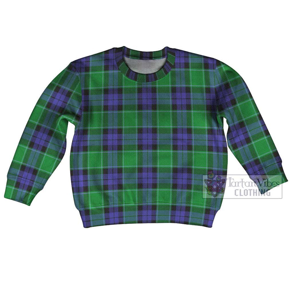 Tartan Vibes Clothing Haldane Tartan Kid Ugly Sweater