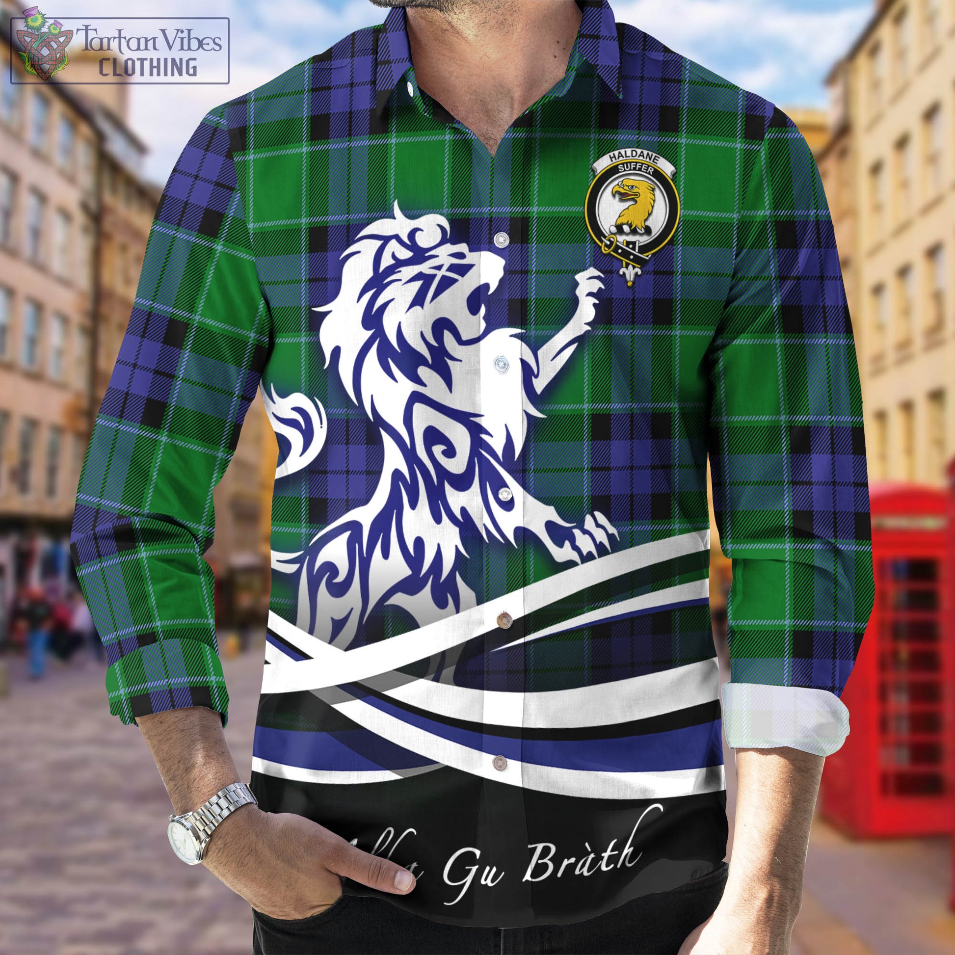 haldane-tartan-long-sleeve-button-up-shirt-with-alba-gu-brath-regal-lion-emblem