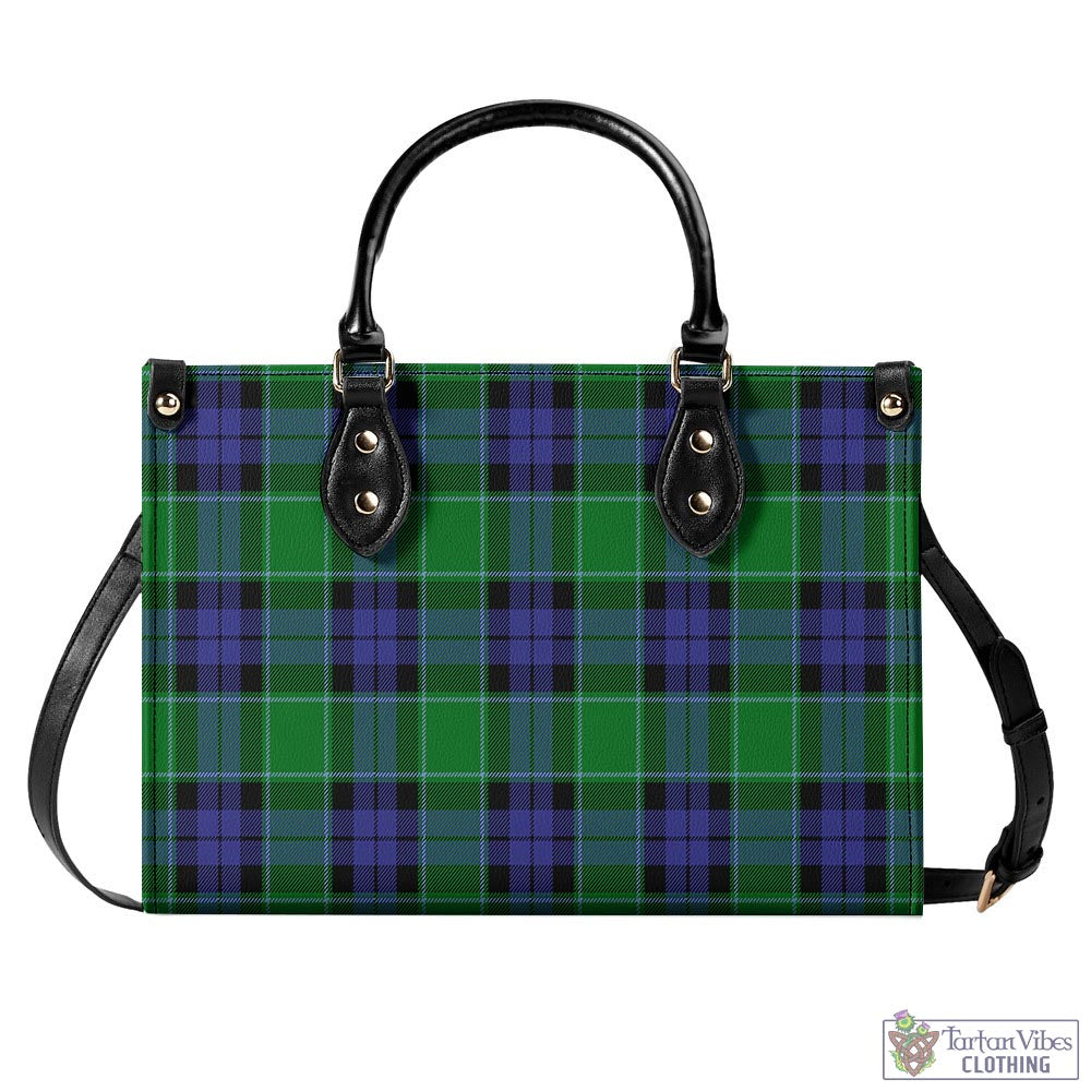 Tartan Vibes Clothing Haldane Tartan Luxury Leather Handbags