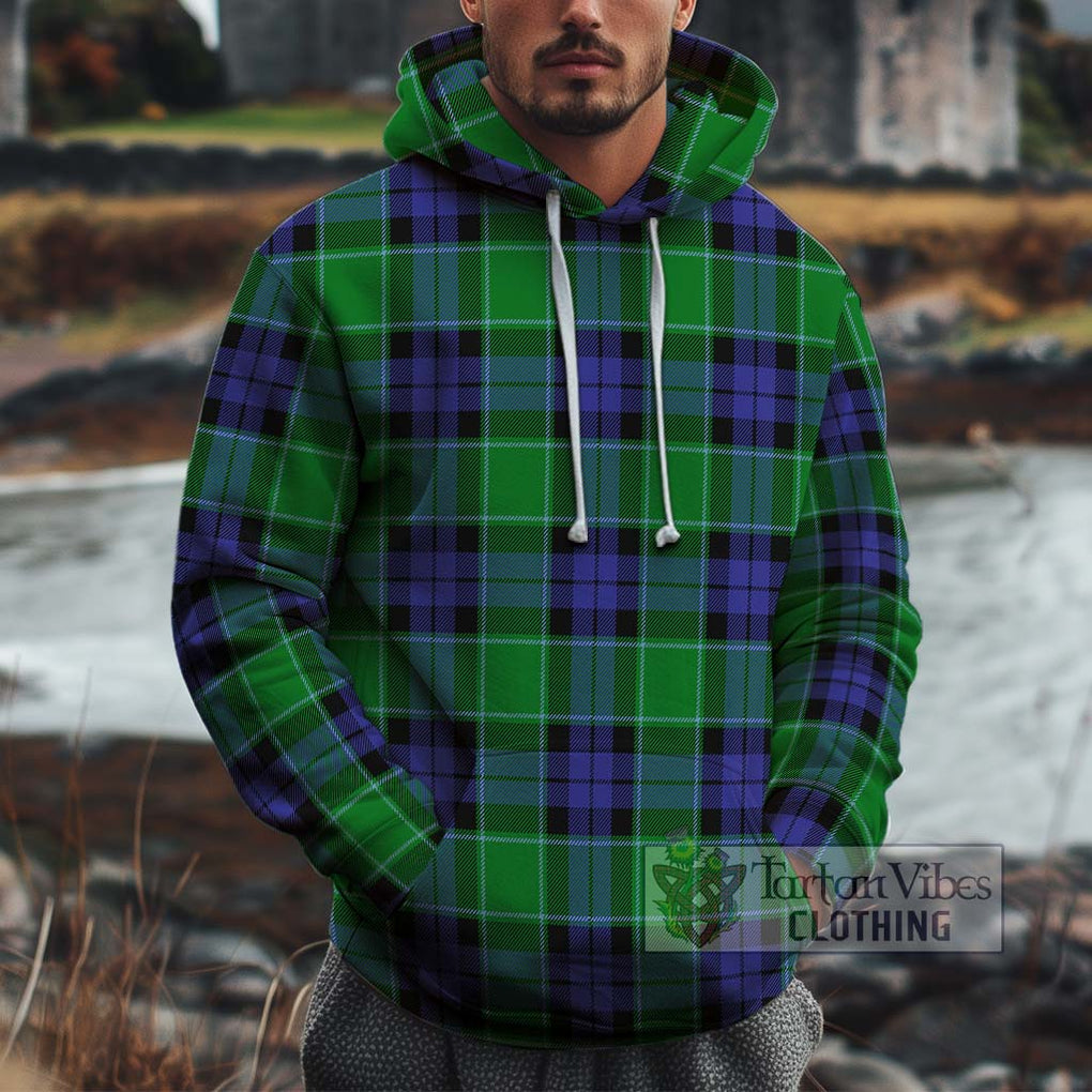 Haldane Tartan Cotton Hoodie Pullover Hoodie XS - Tartan Vibes Clothing