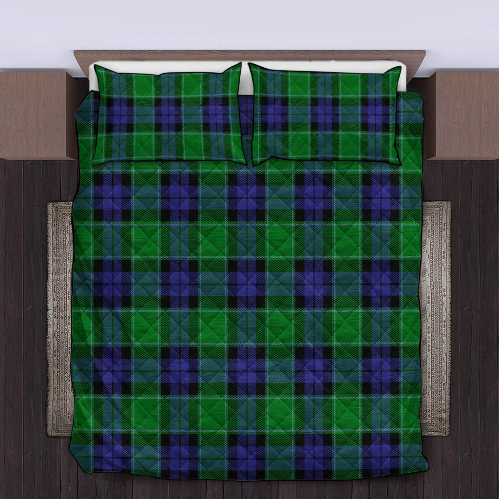 Haldane Tartan Quilt Bed Set King - Tartan Vibes Clothing