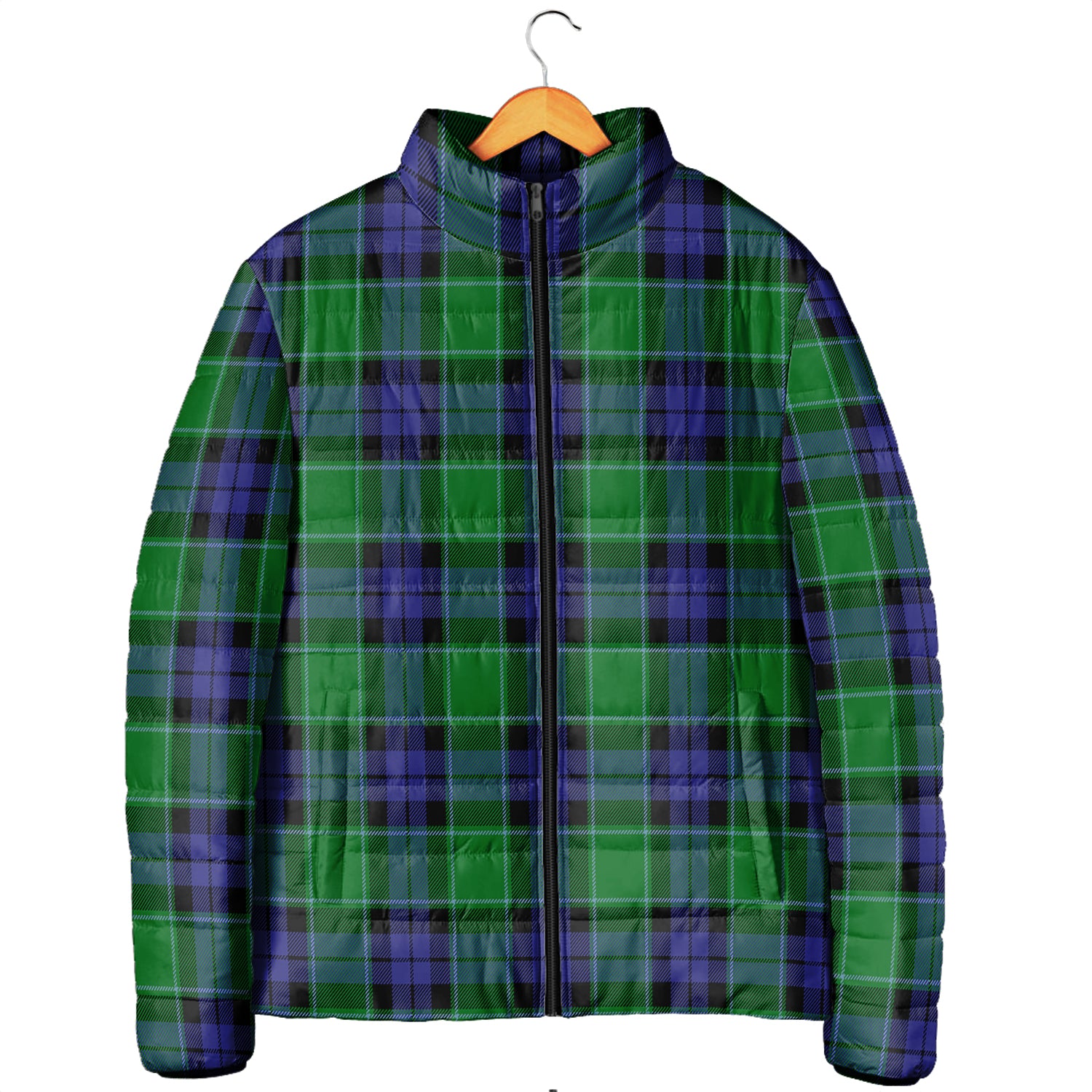 Haldane Tartan Padded Jacket Men's Padded Jacket - Tartan Vibes Clothing