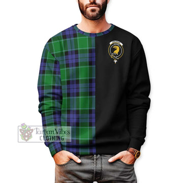 Haldane Tartan Sweatshirt with Family Crest and Half Of Me Style